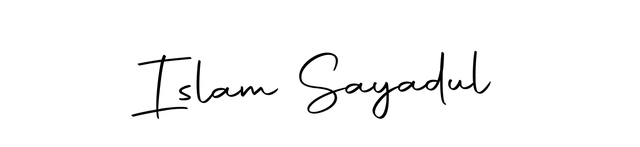 How to make Islam Sayadul signature? Autography-DOLnW is a professional autograph style. Create handwritten signature for Islam Sayadul name. Islam Sayadul signature style 10 images and pictures png