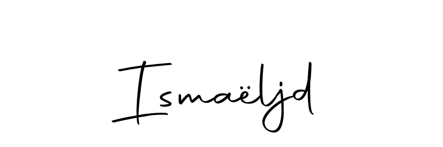 Design your own signature with our free online signature maker. With this signature software, you can create a handwritten (Autography-DOLnW) signature for name Ismaëljd. Ismaëljd signature style 10 images and pictures png