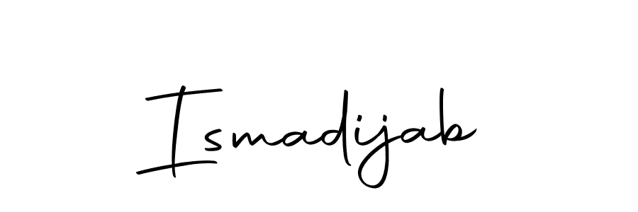 Use a signature maker to create a handwritten signature online. With this signature software, you can design (Autography-DOLnW) your own signature for name Ismadijab. Ismadijab signature style 10 images and pictures png