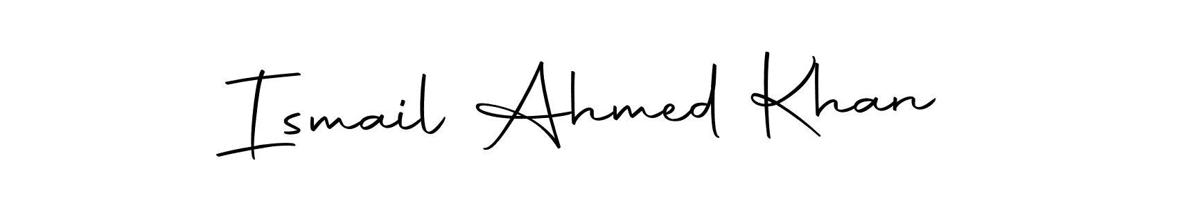 if you are searching for the best signature style for your name Ismail Ahmed Khan. so please give up your signature search. here we have designed multiple signature styles  using Autography-DOLnW. Ismail Ahmed Khan signature style 10 images and pictures png