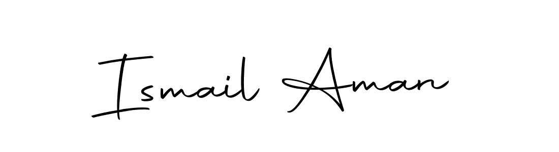 Make a short Ismail Aman signature style. Manage your documents anywhere anytime using Autography-DOLnW. Create and add eSignatures, submit forms, share and send files easily. Ismail Aman signature style 10 images and pictures png