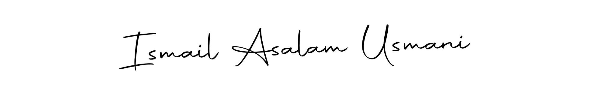 How to Draw Ismail Asalam Usmani signature style? Autography-DOLnW is a latest design signature styles for name Ismail Asalam Usmani. Ismail Asalam Usmani signature style 10 images and pictures png