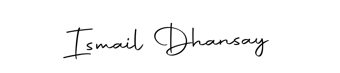 How to make Ismail Dhansay signature? Autography-DOLnW is a professional autograph style. Create handwritten signature for Ismail Dhansay name. Ismail Dhansay signature style 10 images and pictures png