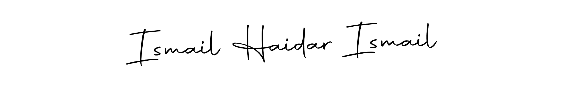 Use a signature maker to create a handwritten signature online. With this signature software, you can design (Autography-DOLnW) your own signature for name Ismail Haidar Ismail. Ismail Haidar Ismail signature style 10 images and pictures png