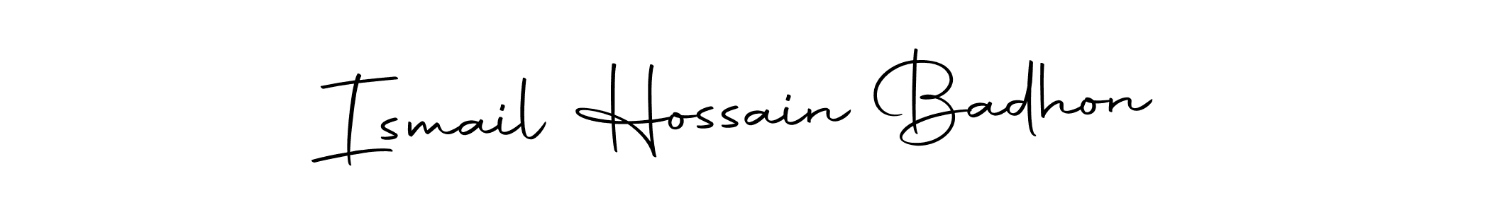 Also You can easily find your signature by using the search form. We will create Ismail Hossain Badhon name handwritten signature images for you free of cost using Autography-DOLnW sign style. Ismail Hossain Badhon signature style 10 images and pictures png