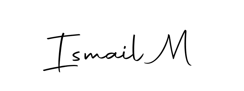 You can use this online signature creator to create a handwritten signature for the name Ismail M. This is the best online autograph maker. Ismail M signature style 10 images and pictures png