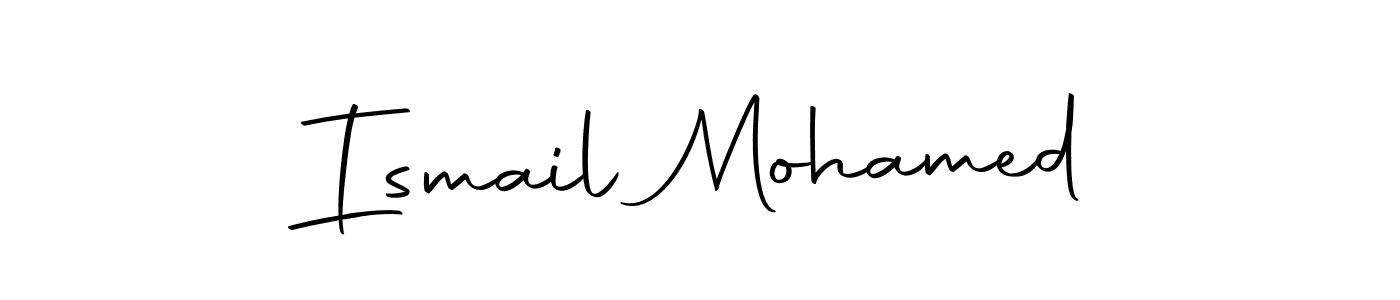 Make a short Ismail Mohamed signature style. Manage your documents anywhere anytime using Autography-DOLnW. Create and add eSignatures, submit forms, share and send files easily. Ismail Mohamed signature style 10 images and pictures png