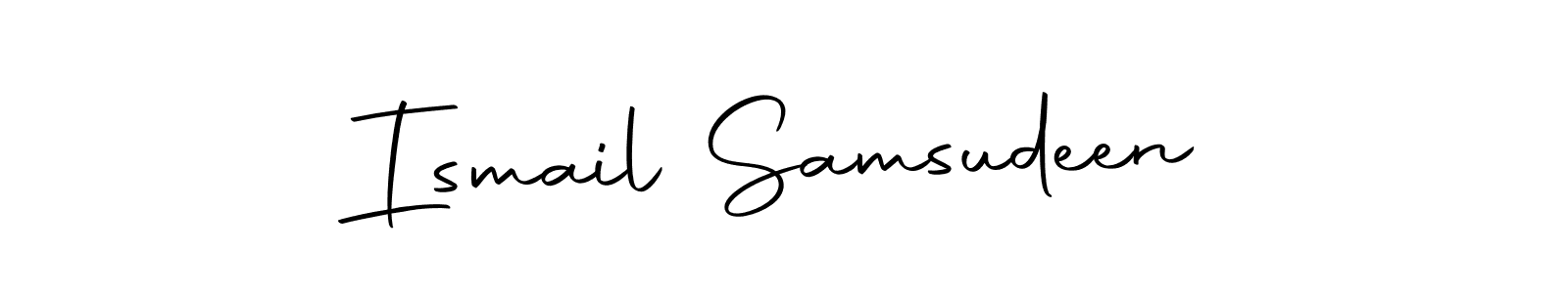 This is the best signature style for the Ismail Samsudeen name. Also you like these signature font (Autography-DOLnW). Mix name signature. Ismail Samsudeen signature style 10 images and pictures png