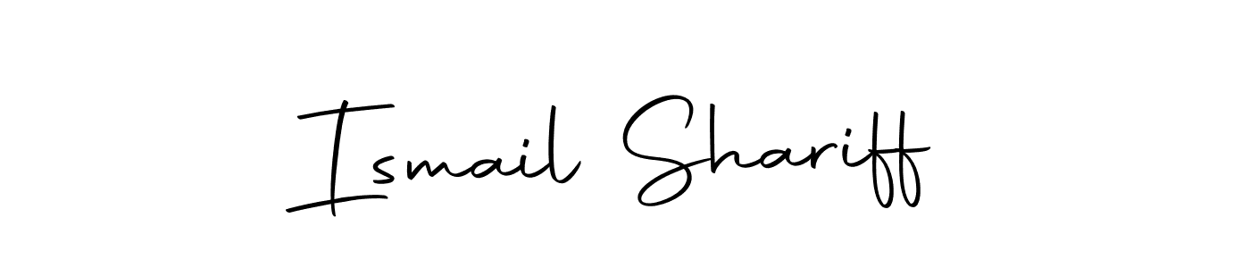 Make a beautiful signature design for name Ismail Shariff. Use this online signature maker to create a handwritten signature for free. Ismail Shariff signature style 10 images and pictures png