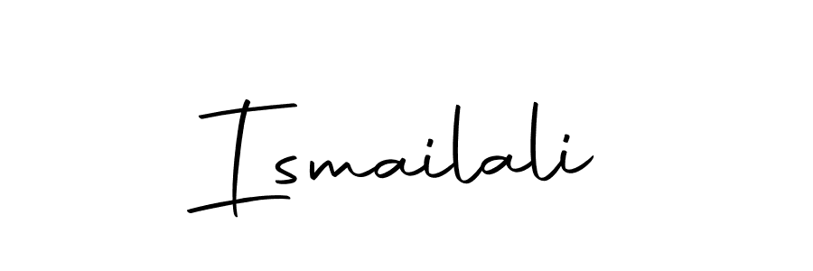 You should practise on your own different ways (Autography-DOLnW) to write your name (Ismailali) in signature. don't let someone else do it for you. Ismailali signature style 10 images and pictures png