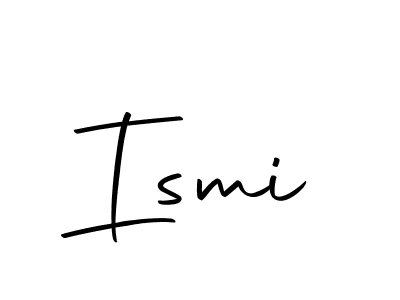 How to make Ismi name signature. Use Autography-DOLnW style for creating short signs online. This is the latest handwritten sign. Ismi signature style 10 images and pictures png