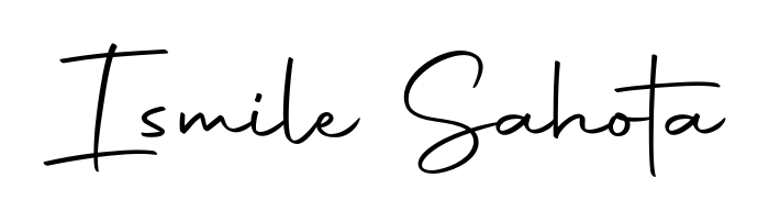 Designed for modern professionals: Ismile Sahota name signature crafted with Autography-DOLnW script. Ready for digital PDF workflows. Ismile Sahota signature style 10 images and pictures png