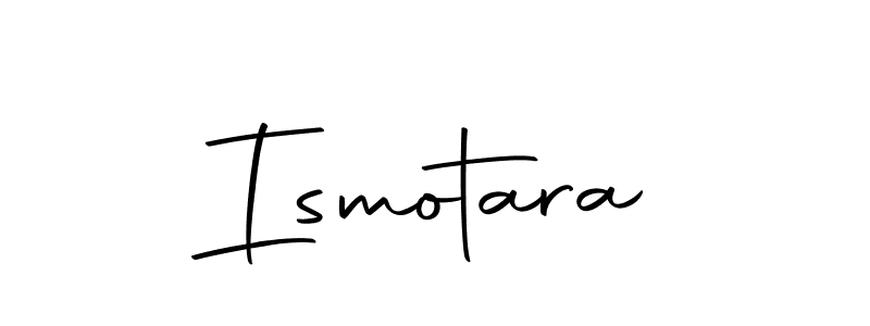 Similarly Autography-DOLnW is the best handwritten signature design. Signature creator online .You can use it as an online autograph creator for name Ismotara. Ismotara signature style 10 images and pictures png