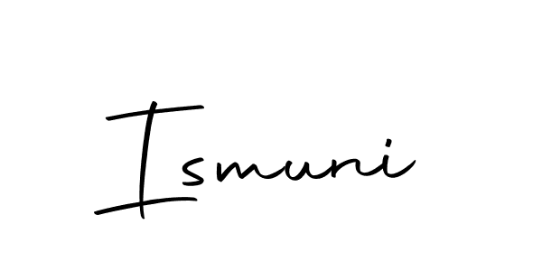 Ismuni stylish signature style. Best Handwritten Sign (Autography-DOLnW) for my name. Handwritten Signature Collection Ideas for my name Ismuni. Ismuni signature style 10 images and pictures png