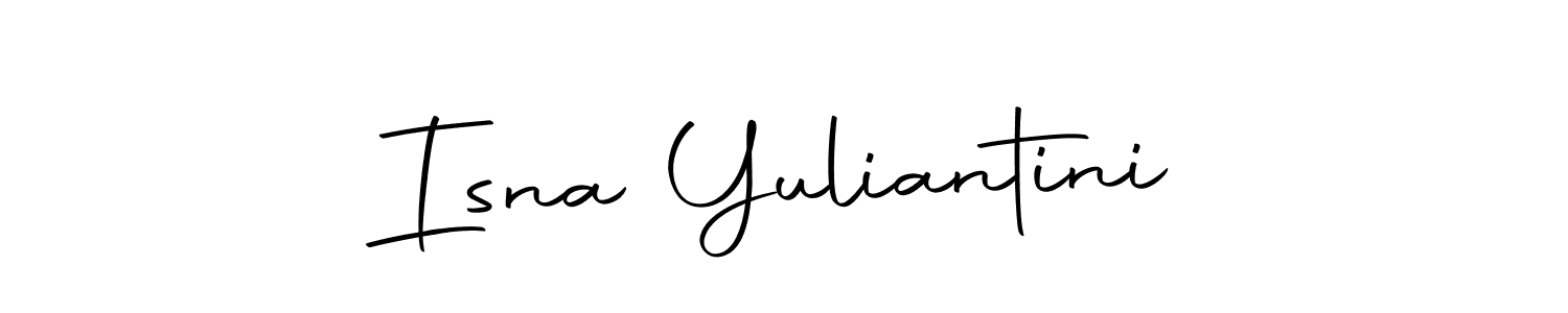 This is the best signature style for the Isna Yuliantini name. Also you like these signature font (Autography-DOLnW). Mix name signature. Isna Yuliantini signature style 10 images and pictures png