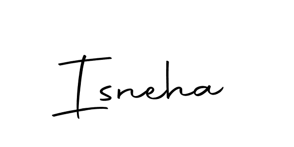 How to make Isneha name signature. Use Autography-DOLnW style for creating short signs online. This is the latest handwritten sign. Isneha signature style 10 images and pictures png