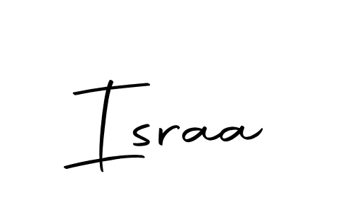 Israa stylish signature style. Best Handwritten Sign (Autography-DOLnW) for my name. Handwritten Signature Collection Ideas for my name Israa. Israa signature style 10 images and pictures png