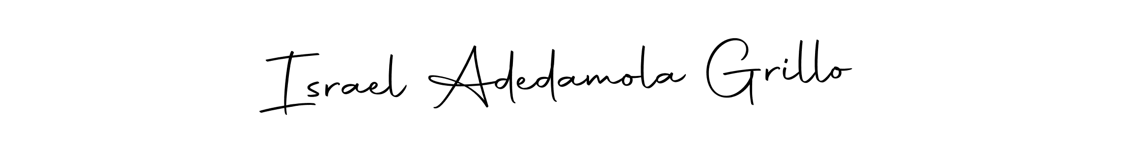 This is the best signature style for the Israel Adedamola Grillo name. Also you like these signature font (Autography-DOLnW). Mix name signature. Israel Adedamola Grillo signature style 10 images and pictures png