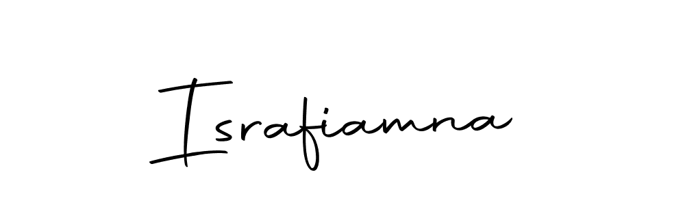 You should practise on your own different ways (Autography-DOLnW) to write your name (Israfiamna) in signature. don't let someone else do it for you. Israfiamna signature style 10 images and pictures png