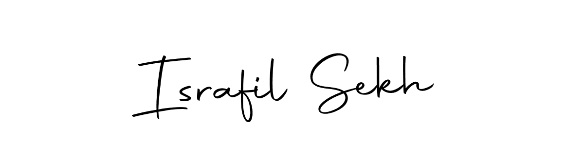 Also we have Israfil Sekh name is the best signature style. Create professional handwritten signature collection using Autography-DOLnW autograph style. Israfil Sekh signature style 10 images and pictures png