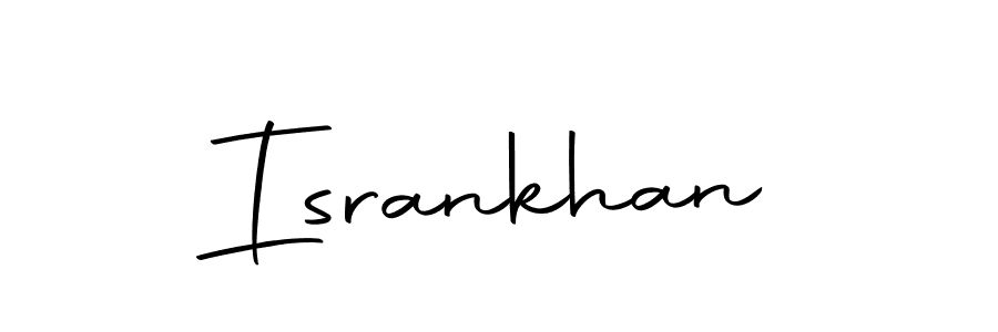 You can use this online signature creator to create a handwritten signature for the name Isrankhan. This is the best online autograph maker. Isrankhan signature style 10 images and pictures png