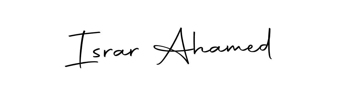 The best way (Autography-DOLnW) to make a short signature is to pick only two or three words in your name. The name Israr Ahamed include a total of six letters. For converting this name. Israr Ahamed signature style 10 images and pictures png