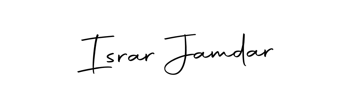 How to Draw Israr Jamdar signature style? Autography-DOLnW is a latest design signature styles for name Israr Jamdar. Israr Jamdar signature style 10 images and pictures png