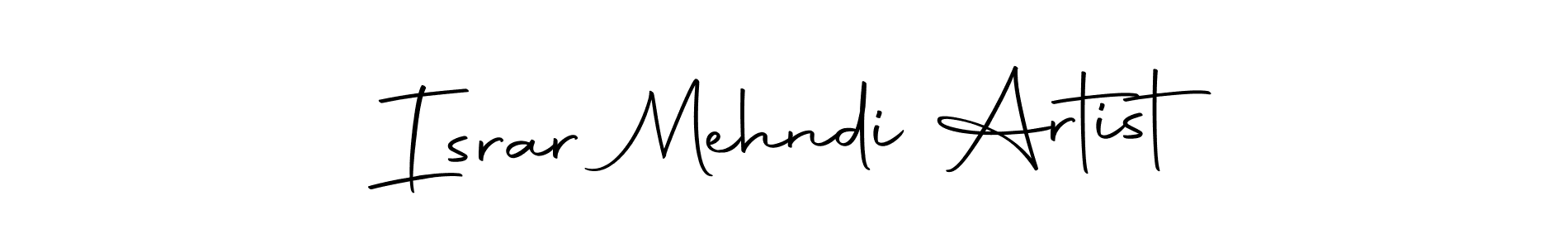 You should practise on your own different ways (Autography-DOLnW) to write your name (Israr Mehndi Artist) in signature. don't let someone else do it for you. Israr Mehndi Artist signature style 10 images and pictures png