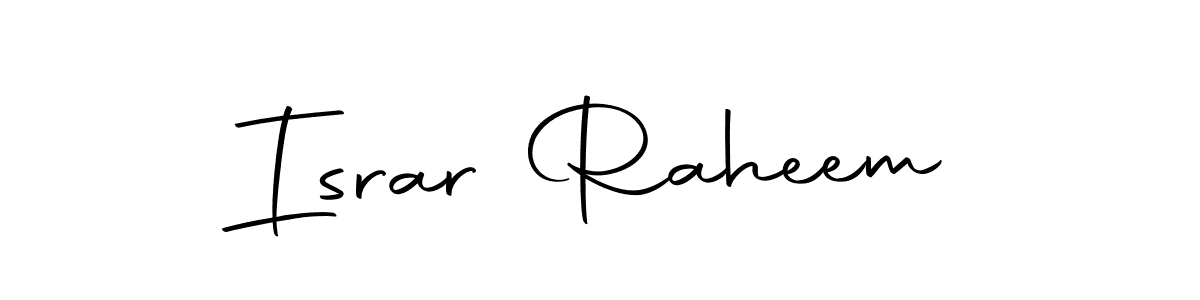 Similarly Autography-DOLnW is the best handwritten signature design. Signature creator online .You can use it as an online autograph creator for name Israr Raheem. Israr Raheem signature style 10 images and pictures png