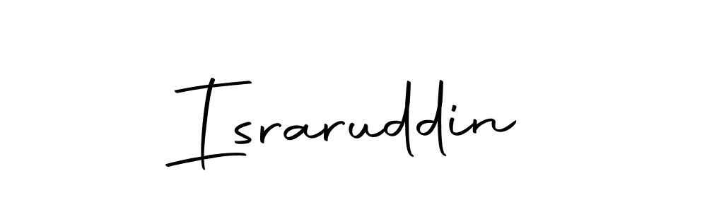 How to make Israruddin name signature. Use Autography-DOLnW style for creating short signs online. This is the latest handwritten sign. Israruddin signature style 10 images and pictures png