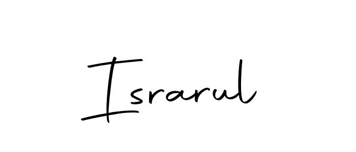Similarly Autography-DOLnW is the best handwritten signature design. Signature creator online .You can use it as an online autograph creator for name Israrul. Israrul signature style 10 images and pictures png