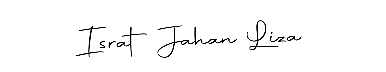 Also You can easily find your signature by using the search form. We will create Israt Jahan Liza name handwritten signature images for you free of cost using Autography-DOLnW sign style. Israt Jahan Liza signature style 10 images and pictures png