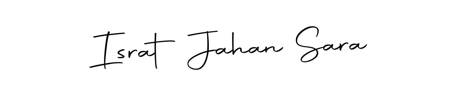 Also we have Israt Jahan Sara name is the best signature style. Create professional handwritten signature collection using Autography-DOLnW autograph style. Israt Jahan Sara signature style 10 images and pictures png
