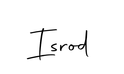 Create a beautiful signature design for name Isrod. With this signature (Autography-DOLnW) fonts, you can make a handwritten signature for free. Isrod signature style 10 images and pictures png