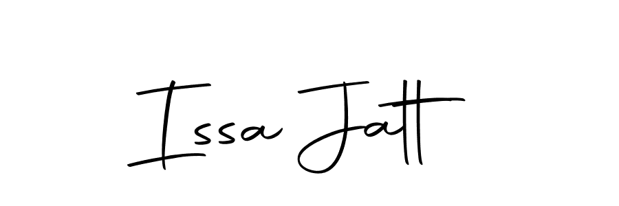 Design your own signature with our free online signature maker. With this signature software, you can create a handwritten (Autography-DOLnW) signature for name Issa Jatt. Issa Jatt signature style 10 images and pictures png