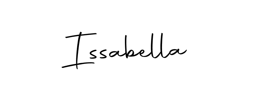 Make a beautiful signature design for name Issabella. With this signature (Autography-DOLnW) style, you can create a handwritten signature for free. Issabella signature style 10 images and pictures png