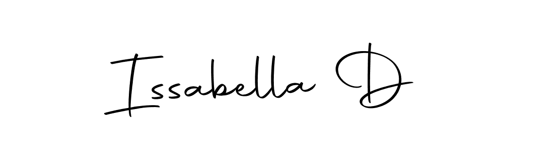 You should practise on your own different ways (Autography-DOLnW) to write your name (Issabella D) in signature. don't let someone else do it for you. Issabella D signature style 10 images and pictures png