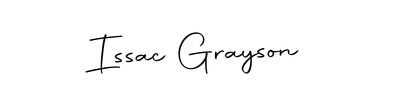 Design your own signature with our free online signature maker. With this signature software, you can create a handwritten (Autography-DOLnW) signature for name Issac Grayson. Issac Grayson signature style 10 images and pictures png