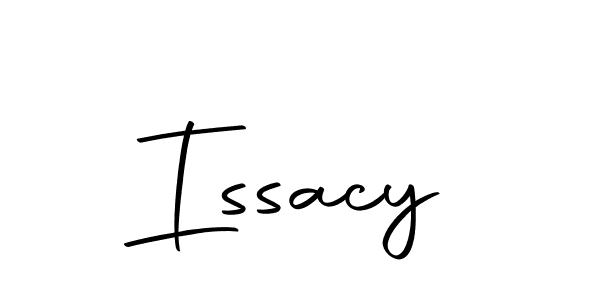 How to make Issacy name signature. Use Autography-DOLnW style for creating short signs online. This is the latest handwritten sign. Issacy signature style 10 images and pictures png