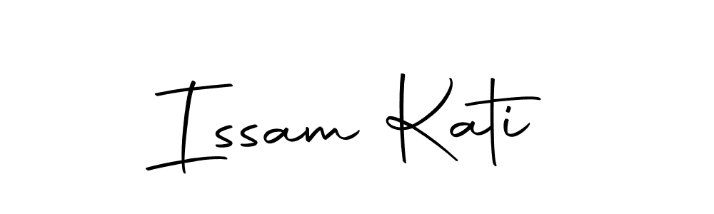 Make a beautiful signature design for name Issam Kati. With this signature (Autography-DOLnW) style, you can create a handwritten signature for free. Issam Kati signature style 10 images and pictures png
