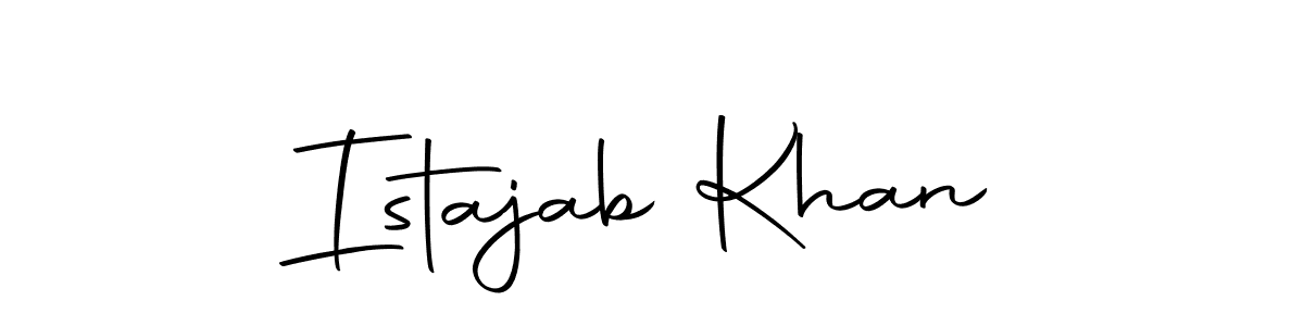 Make a beautiful signature design for name Istajab Khan. With this signature (Autography-DOLnW) style, you can create a handwritten signature for free. Istajab Khan signature style 10 images and pictures png
