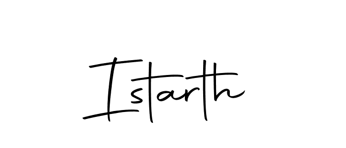 Istarth stylish signature style. Best Handwritten Sign (Autography-DOLnW) for my name. Handwritten Signature Collection Ideas for my name Istarth. Istarth signature style 10 images and pictures png