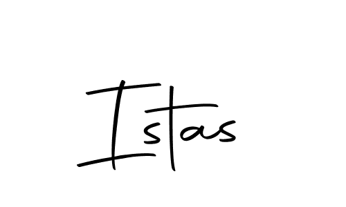 Make a beautiful signature design for name Istas. With this signature (Autography-DOLnW) style, you can create a handwritten signature for free. Istas signature style 10 images and pictures png