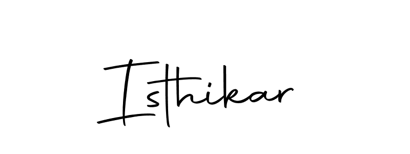 Similarly Autography-DOLnW is the best handwritten signature design. Signature creator online .You can use it as an online autograph creator for name Isthikar. Isthikar signature style 10 images and pictures png