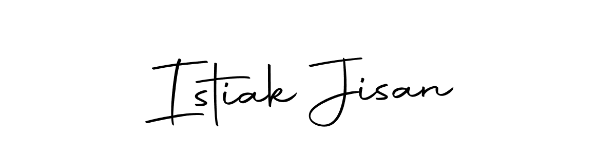 How to make Istiak Jisan signature? Autography-DOLnW is a professional autograph style. Create handwritten signature for Istiak Jisan name. Istiak Jisan signature style 10 images and pictures png