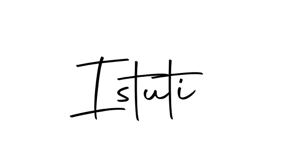 How to make Istuti signature? Autography-DOLnW is a professional autograph style. Create handwritten signature for Istuti name. Istuti signature style 10 images and pictures png