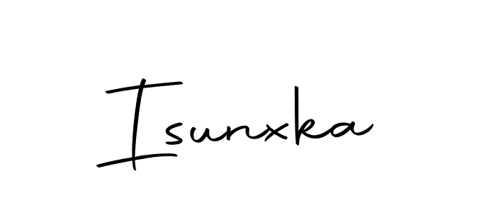 Best and Professional Signature Style for Isunxka. Autography-DOLnW Best Signature Style Collection. Isunxka signature style 10 images and pictures png