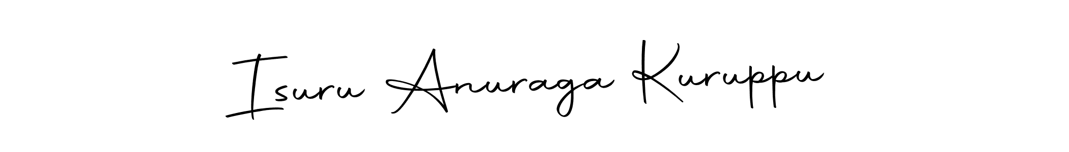 You can use this online signature creator to create a handwritten signature for the name Isuru Anuraga Kuruppu. This is the best online autograph maker. Isuru Anuraga Kuruppu signature style 10 images and pictures png