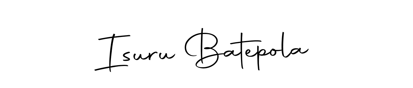 Make a short Isuru Batepola signature style. Manage your documents anywhere anytime using Autography-DOLnW. Create and add eSignatures, submit forms, share and send files easily. Isuru Batepola signature style 10 images and pictures png
