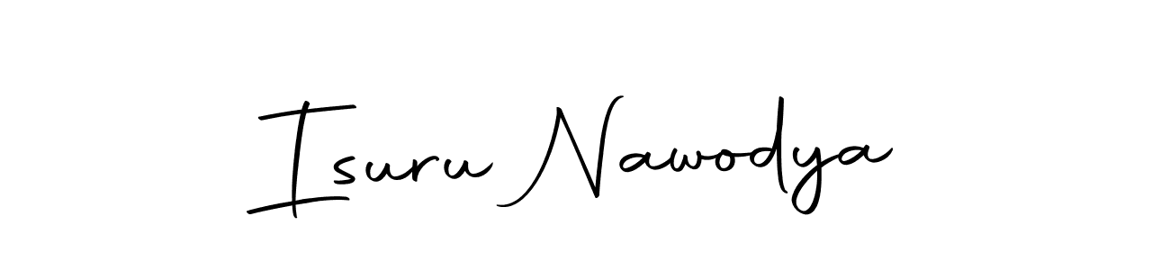 It looks lik you need a new signature style for name Isuru Nawodya. Design unique handwritten (Autography-DOLnW) signature with our free signature maker in just a few clicks. Isuru Nawodya signature style 10 images and pictures png